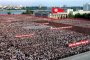 100-хиляден митинг в Пхенян срещу резолюцията на ООН 