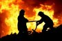 Пожарът в Рила се разраства: Горят 20-30-метрови дървета