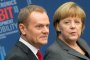  Туск към Меркел: Укрепвайте границите на ЕС, иначе се разпада
