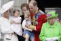 Шарлот и Джордж празнуваха ЧРД на Елизабет II