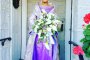 86-годишна булка сама уши сватбената си рокля