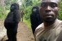  Горили от Конго позират за селфи