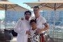 Кристиано в Дубай с големия си син и шейх Хамдан