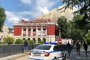 Пожар обхвана покрива на операта в Русе 