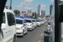Десетки полицейски коли напускат столицата