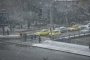 Над 60 катастрофи в първия снежен ден в страната 