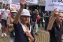 К19 протест затвори центъра на София, освиркаха политици