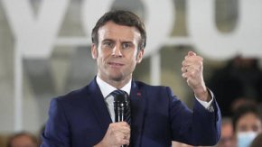 Макрон посвети част от речта си на руската атака срещу Украйна, която нарече "историческа грешка"