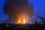 Пожар в петролен склад в град Белгород