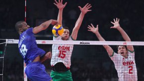 Мъжкият национален отбор по волейбол на България загуби от Бразилия с 0:3 (21:25, 19:25, 22:25) в Лигата на нациите