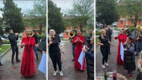 Музиката огласи родното на Софка Елтрополе, а родата не остана безучастна и веднага затанцува въпреки лошото време, като Маринова се раздаде на макс, облечена в червена рокля. Сватбата ще е през есента, като за церемонията текат последни приготовления. Ново, луксозно жилище е получил от майка си Лоренцо, което го приютява заедно с Мария. Софи е купила жилището на наследника си, тъй като е вярна на принципа, че е добре да осигури на детето спокоен живот.
