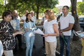 В момента се изпълняват 21 междублокови пространства в кварталите от 17 района