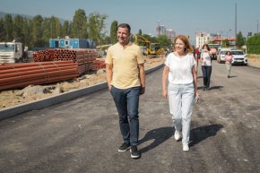 За 15 септември ще възстановим движението по бул. Г. М. Димитров, след изграждането на няколко стотин метра канализация. 