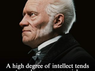 Високата степен на интелигентност прави човек асоциален Артур Шопенхауер