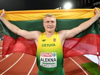 Литовецът Миколас Алекна постави нов световен рекорд в хвърлянето на