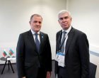 Димитър Главчев на срещата си с министъра на външните работи на Азербайджан Джейхун Байрамов