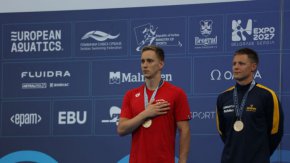 Любомир Епитропов стана европейски шампион на 200 метра бруст на европейското първенство по плуване в Белград, Сърбия.