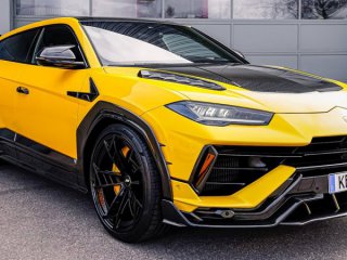 Жълтият Lamborghini Urus Scatenato 2024 на ABT е забележителен автомобил