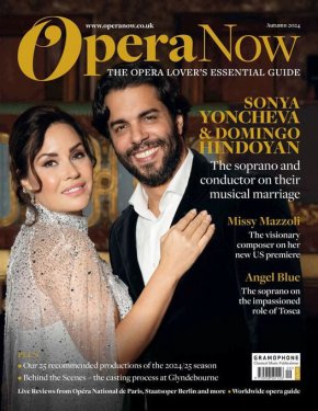Соня Йончева и Доминго на корицата на Opera Now!