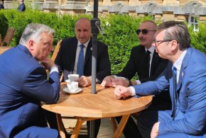 Вучич пусна снимки с Радев, Орбан и Алиев: С приятели е по-лесно