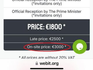  Защо €3000 билет за WEBIT, щом държавата плаща 2 пъти за площи на експото общо 4,7М лв.