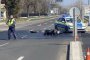 Автомобил засече мотор в Бургас, мотоциклетистът е в тежко състояние 