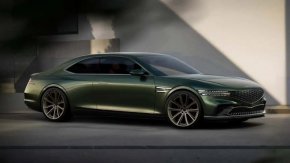 Genesis G90 изглежда още по-добре като купе