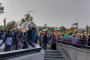 Протест срещ еврото пред централата на ГЕРБ в София