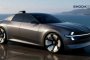 Skoda представя футуристичен електрически седан, вдъхновен от първия ѝ милионен автомобил