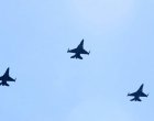 За първи път над София прелетяха изтребители F-16
