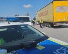 3 от първите 6 проверени камиони на АМ Тракия със скъсани гуми 