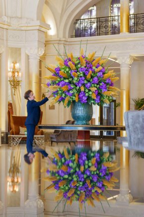 Най-красивите букети са в Hotel de Paris Monte-Carlo