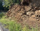 Временна организация на движението по пътя за Бродилово заради свличане на земни маси