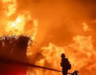 Голям пожар избухна край Велико Търново 