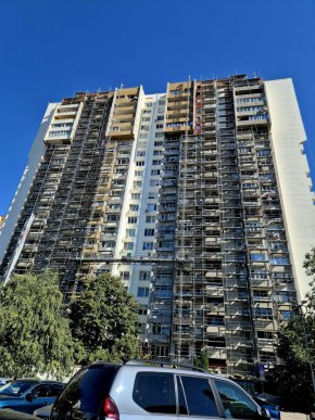  Най-големият саниран бг блок - 23 етажа без партера, бул.Д.Петков, София: ФОТО НА ДЕНЯ