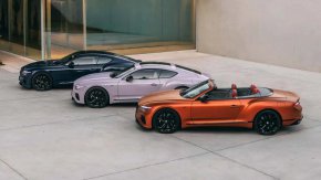 Bentley създаде три уникални Continental в чест на Слънцето, Земята и Луната
