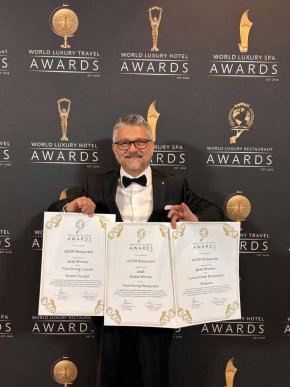 ДА! Ador избран за ресторант N1 в света и у нас на World Luxury Restaurant Awards