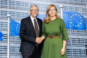   Еврокомисарят ни посрещна Бил Гейтс в Брюксел        