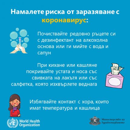 Листовки обясняват как да се предпазим от коронавируса