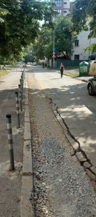„Готово” е, но никак не е хубаво: Ремонт от кмета на Кр.село заради незаконен блок