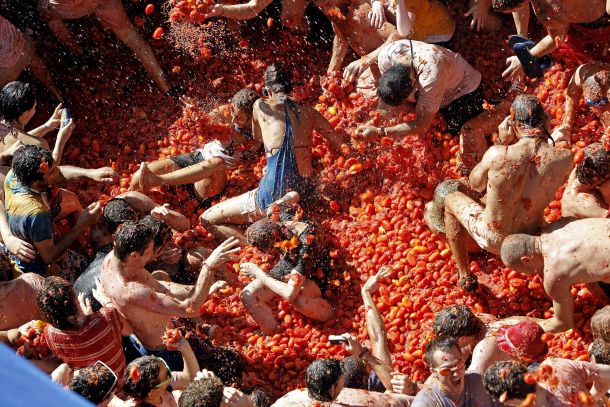 Ла Томатина – бой с домати
