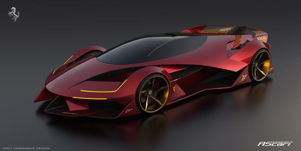 2030 Ferrari Ascari 71 по дизайн на Давид Варданидзе