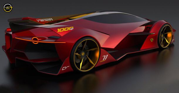 2030 Ferrari Ascari 71 по дизайн на Давид Варданидзе