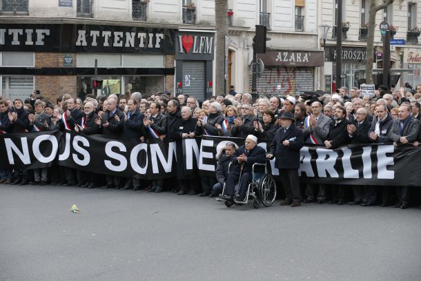 Марш на солидарността в Париж