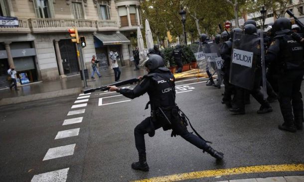 337 жертви на испанската полиция за свободата на Каталуня