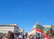 Прелитане на самолет Спартан с тленните останки на цар Самул над площад „Княз Александър I