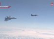  F16 опасно близо до самолета на руския военен министър